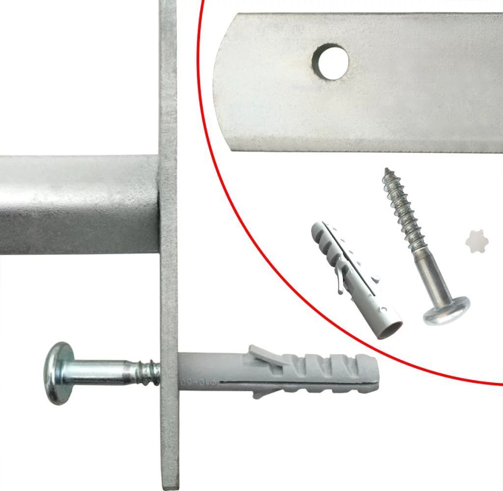 vidaXL Griglia per finestre regolabile con 2 traverse Immagine del prodotto 