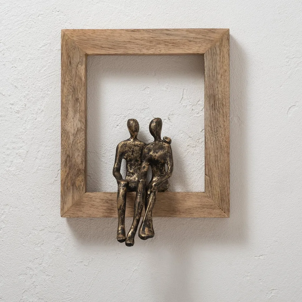 Cadeau Symbolique Être Ensemble | Sculpture Décorative pour Salon