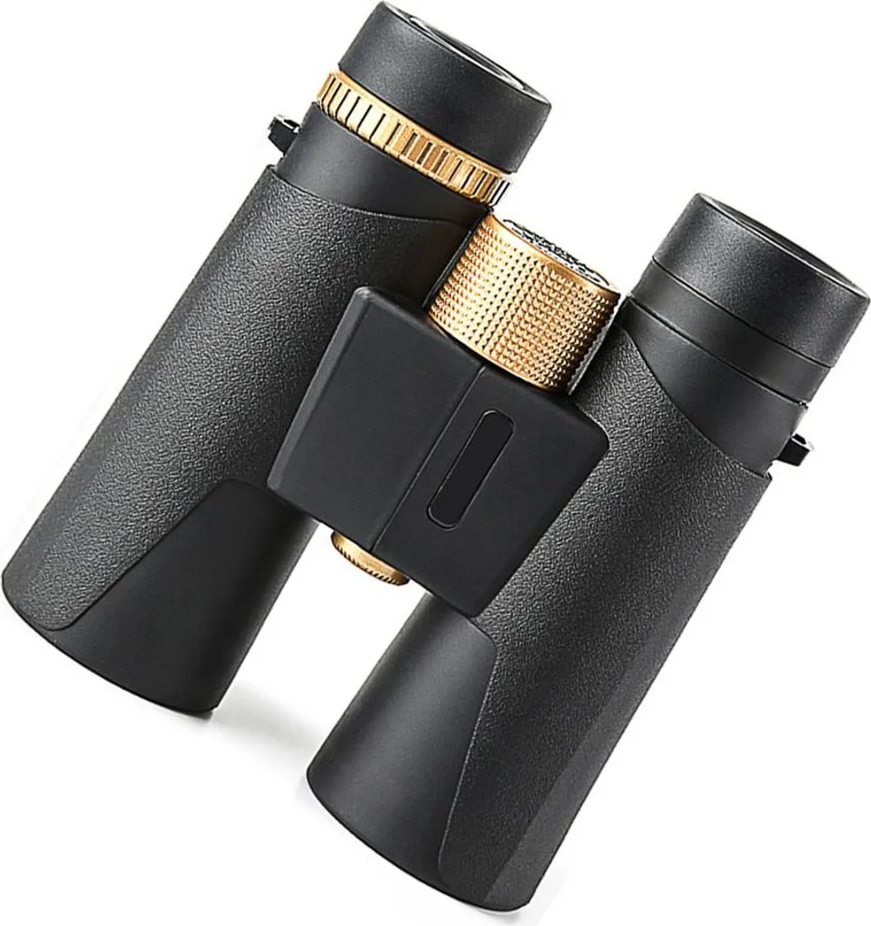 Jumelles 10x42 HD pour Observation des Oiseaux et Faune Sauvage INF Or