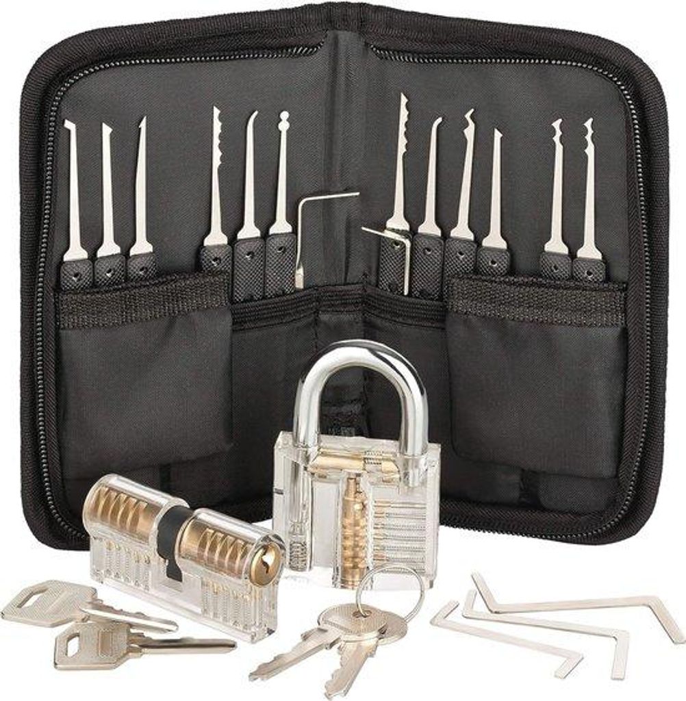 Famanu Lockpicking Set 25-teilig - Werkzeug für Produktbild 