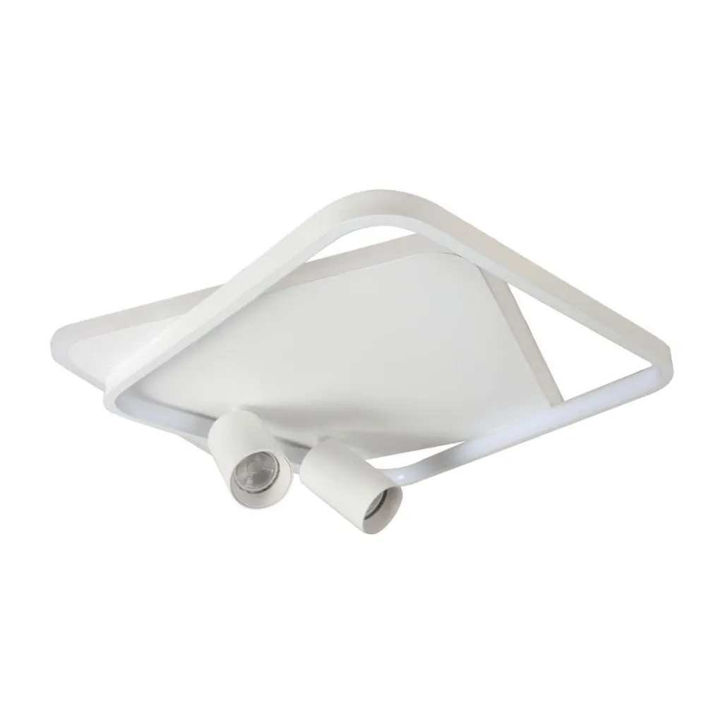 Plafonnier LED 36W à Couleur Variable et Double Projecteur GU10 Orientable