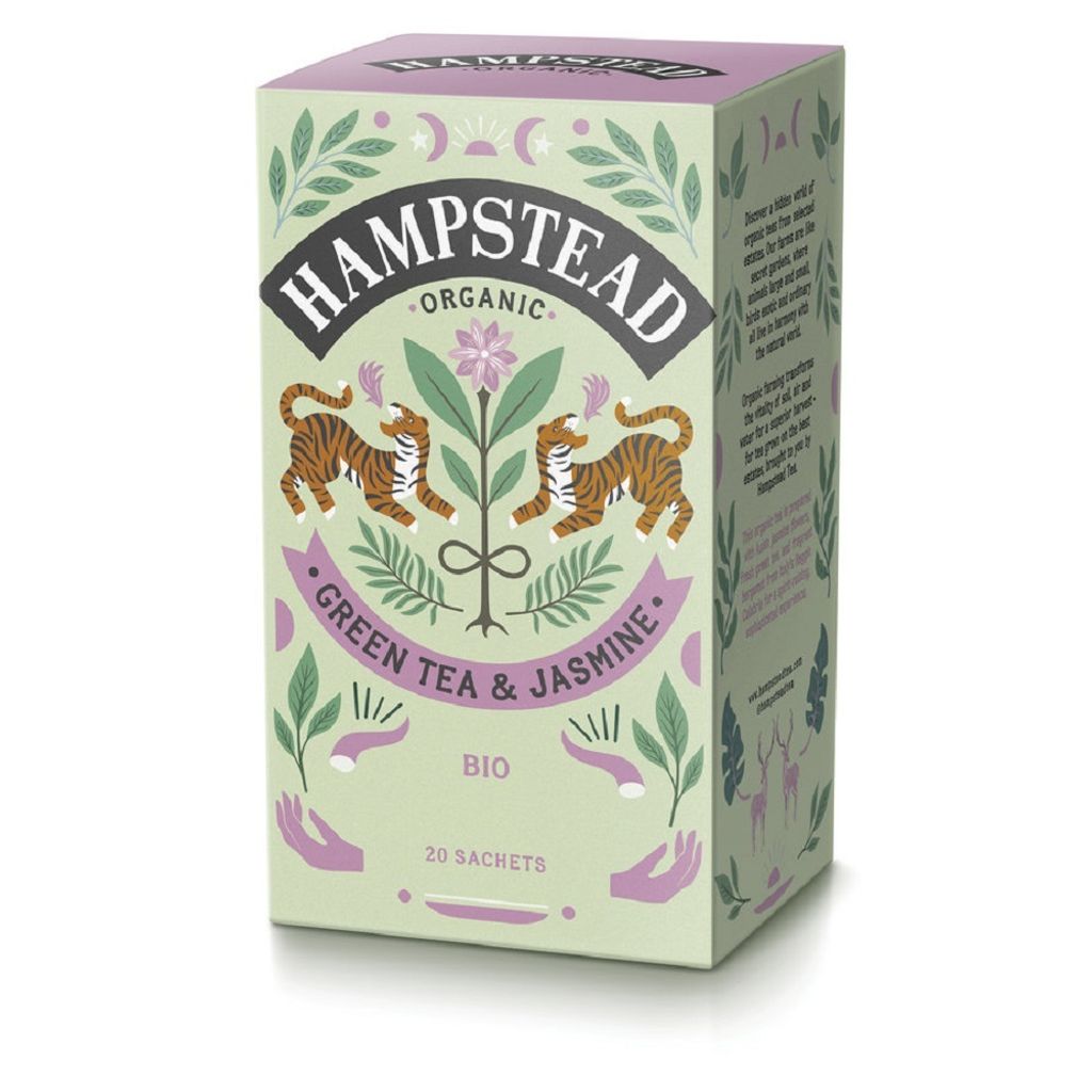 Dreamy - Jasmine Green thé vert 20 sachets 40g Image du produit 