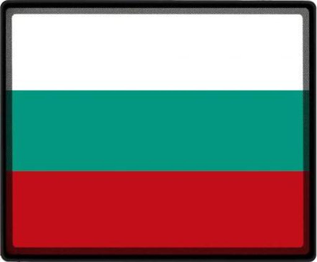 Mousepad Mauspad mit Motiv - Bulgarien Fahne - 82032 - Gr. ca. 24 x 20 cm