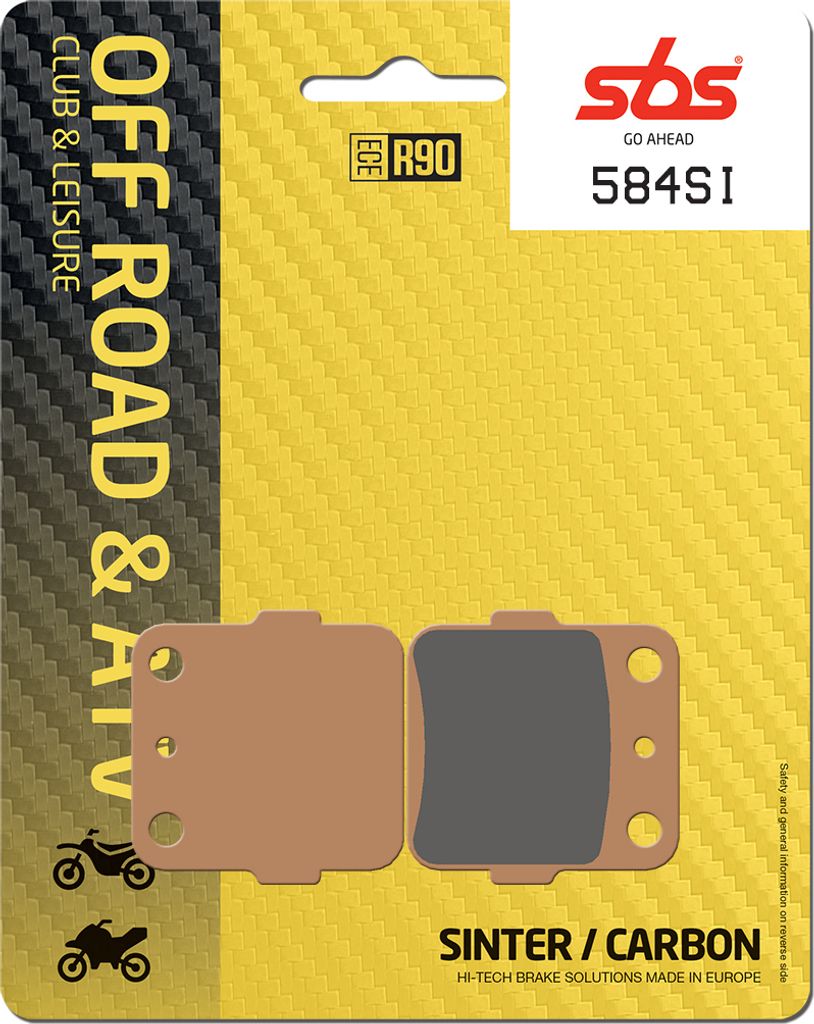 Bremsbeläge Kh84/3 Off-Road Sinter Farbe Gold