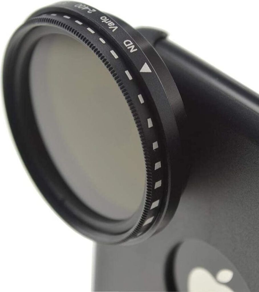 System-S Vario Graufilter Neutraldichtefilter ND-Filter ND2-400 37mm Linse Objektiv für iPhone XR