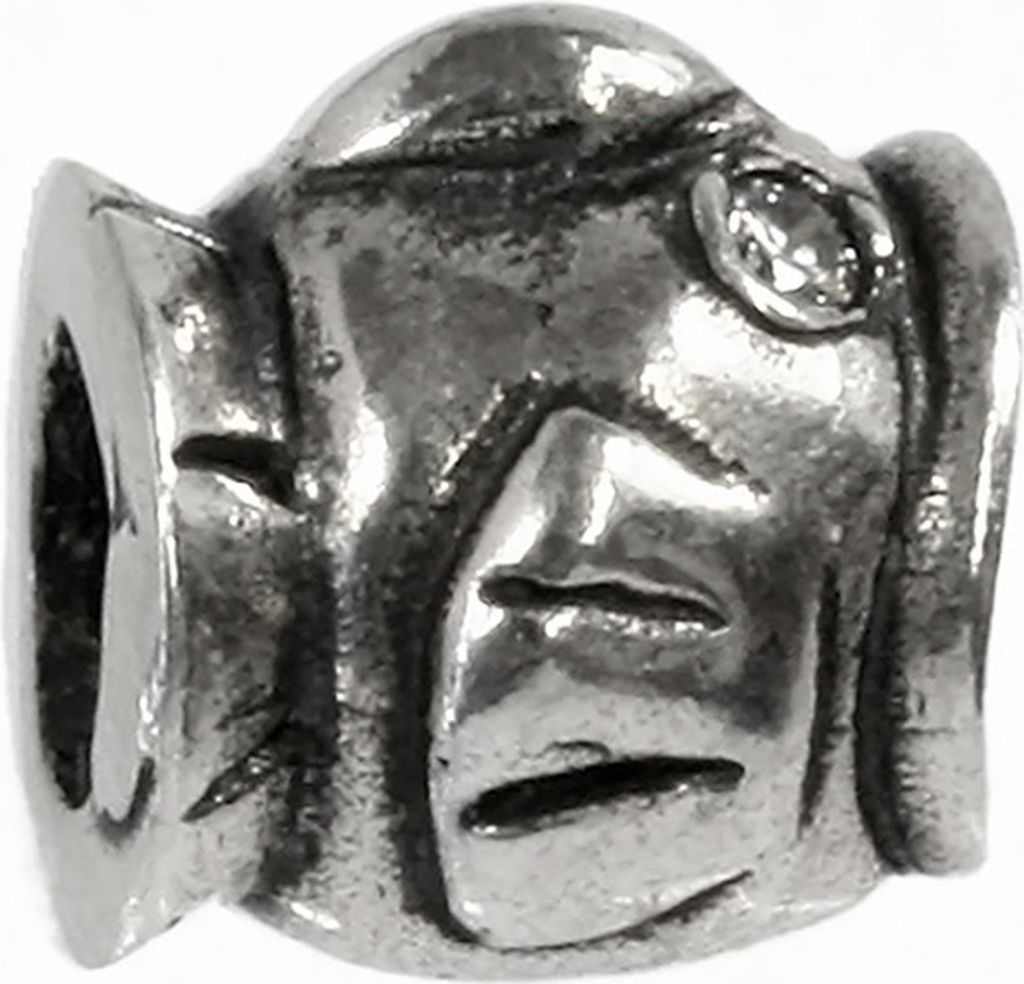 CarloBiagi Bead Charm Schmuck Element Fisch Zirkonia 925 Echt Silber BBSCZ57C