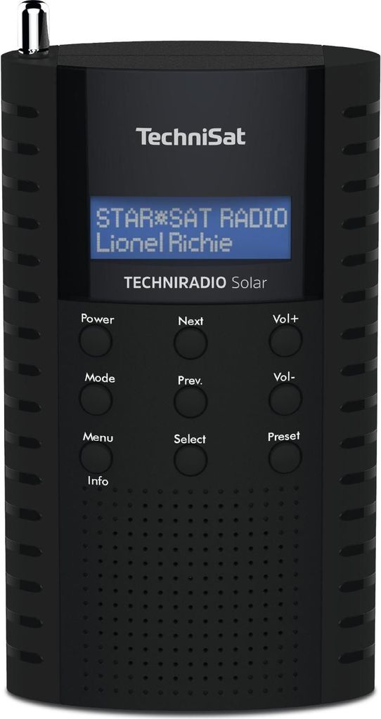 TechniSat Solar, Tragbar, Analog & Digital, DAB+, FM, 87,5 Produktbild 