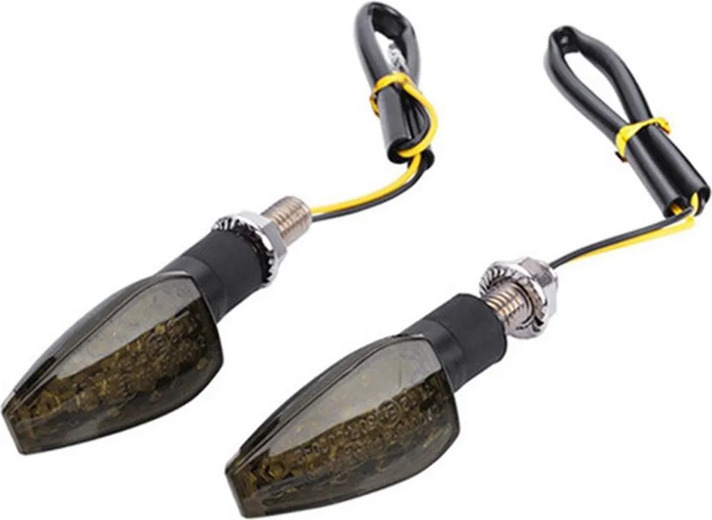 Clignotants LED Moto pour Rénovation et Personnalisation - RP12 Teinté Noir