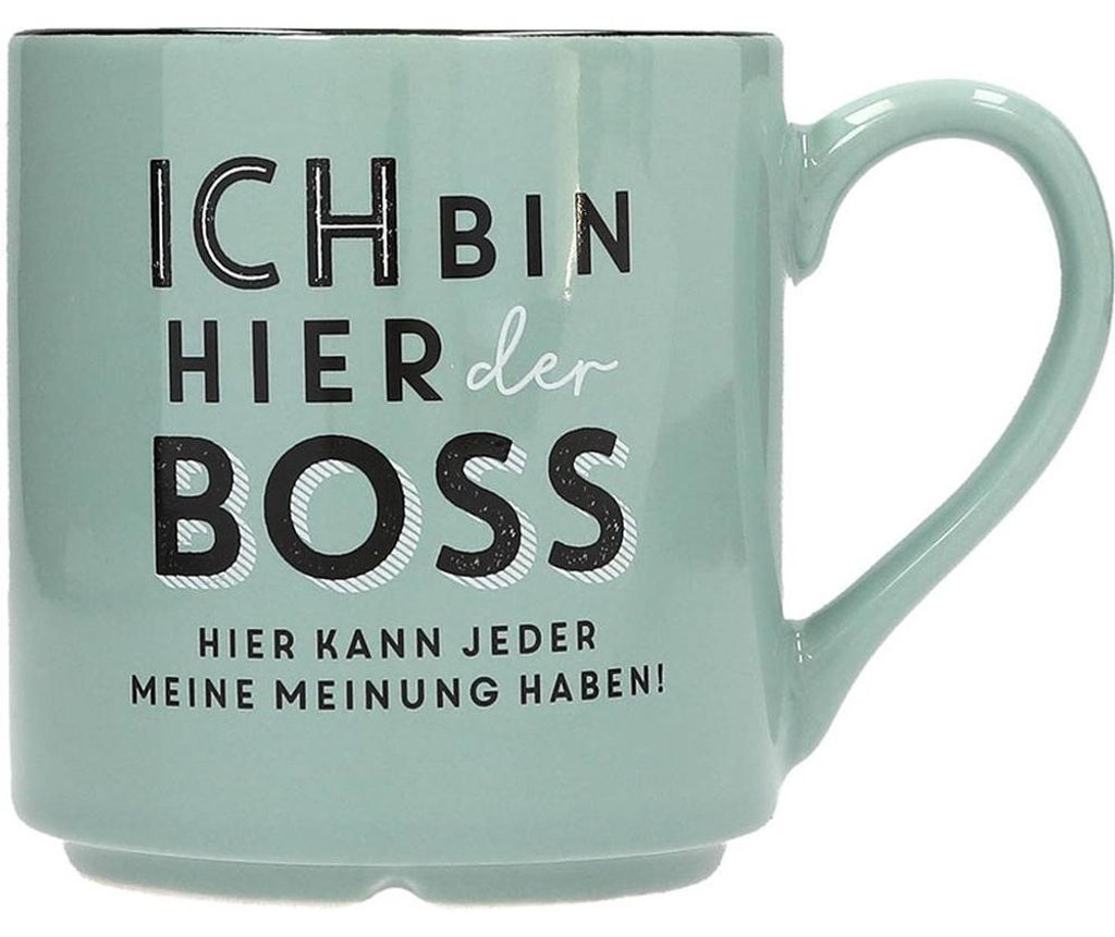 Lieblingsbecher Tasse Henkeltasse mit Spruch, 300 ml - Ich Produktbild 