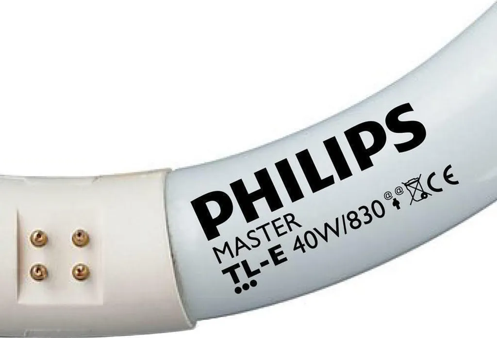Néon circulaire 40W Philips MASTER TL-E ampoule ronde blanc chaud - 3