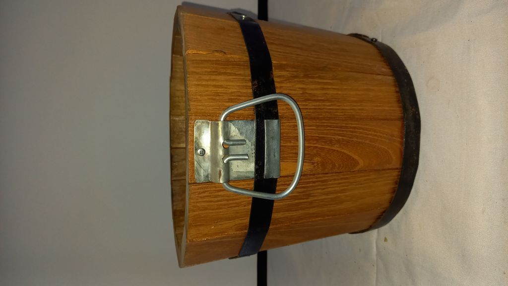 Pflanzkübel-Eichenkübel Holzkübel 3 er Set 25 cm Produktbild 