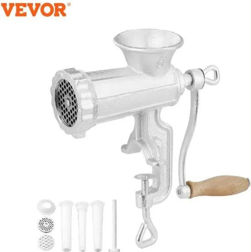 Robot de cuisine portable et hachoir multifonction en inox brossé 1L