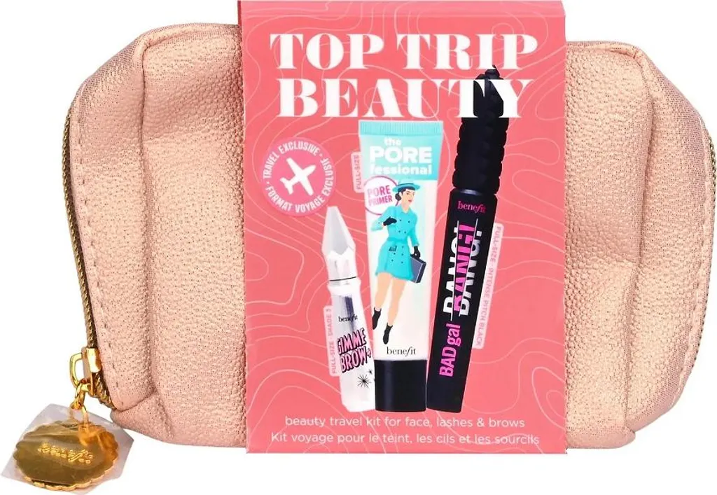 Réduire les Pores et Fixer les Sourcils avec le Kit Top Trip Beauty