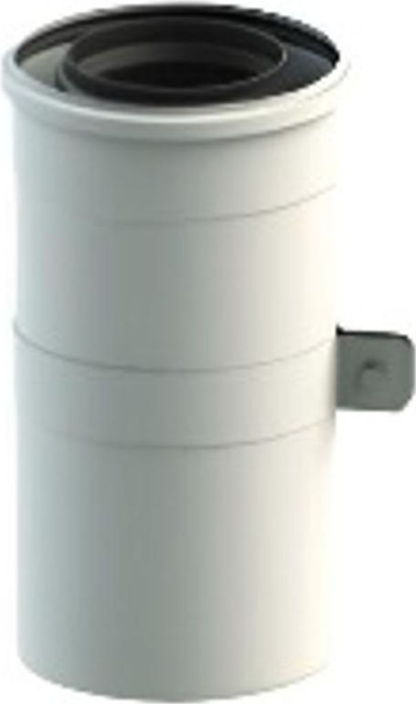 Almeva LIL Abgaskondensator-Teilrohrsatz DN60/100 MIT KLEMMUNG (290-500 MM) LPS