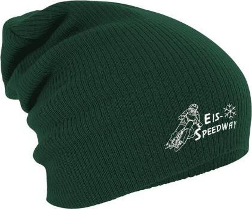 Longbeanie Slouch-Beanie Mütze Eis Speedway 54823 Color - grün