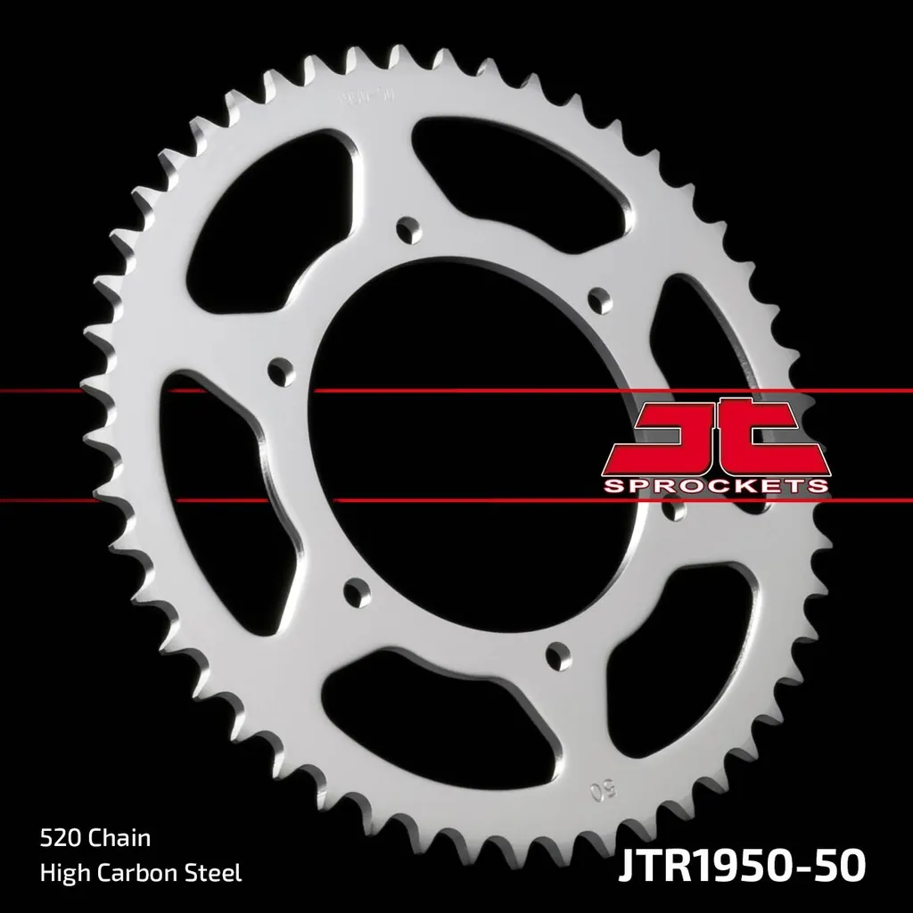 Couronne Kettenrad 50Z 520 SW en acier haute résistance pour moto