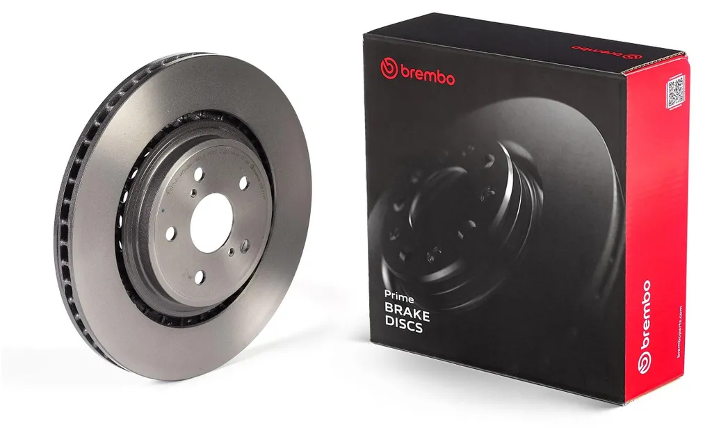 Supprimez les vibrations au freinage : Disque Brembo 340mm Toyota 09.F370.11