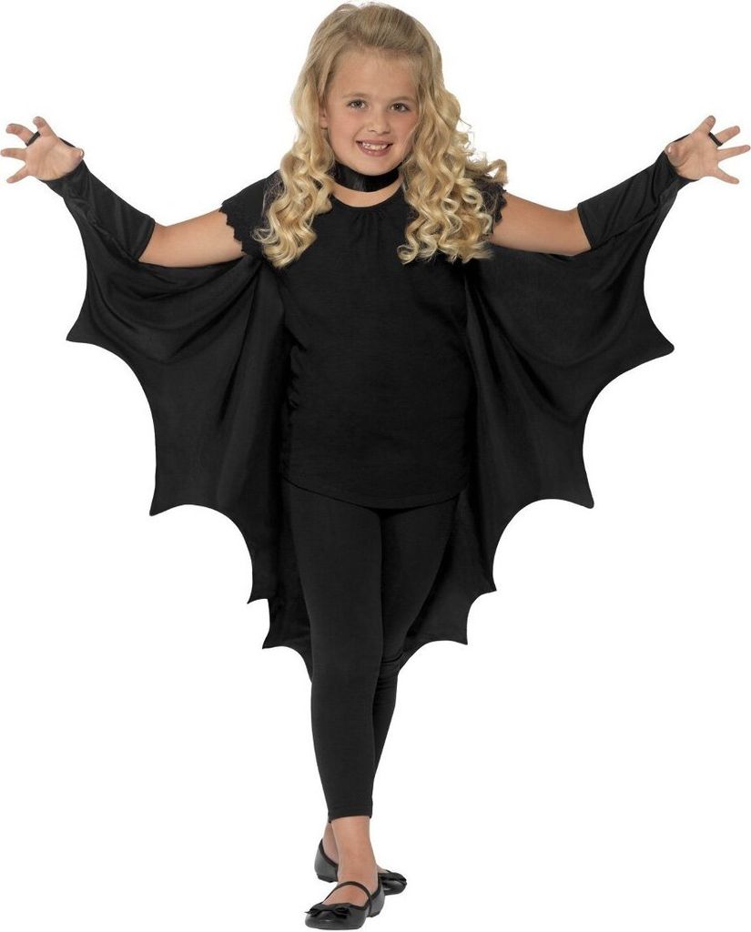 Ailes de chauve-souris en tissu pour enfants - Carnaval Image du produit 