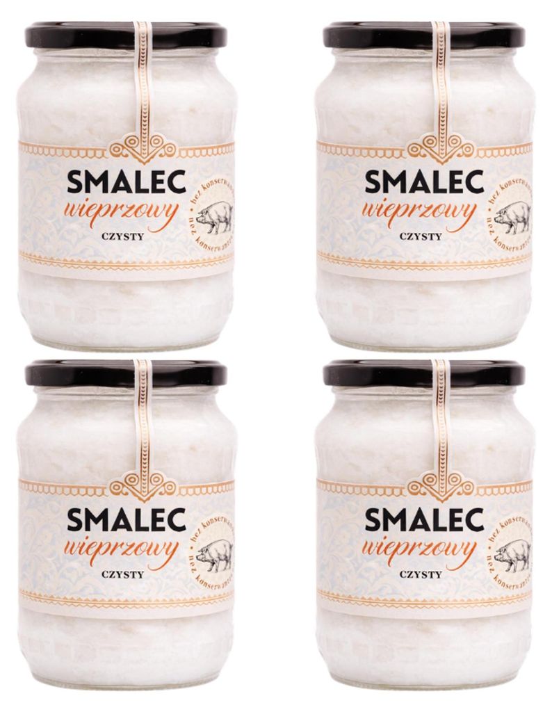 Saindoux de porc pur 570 g / 720 ml - Schronisko Bukowina, Image du produit 