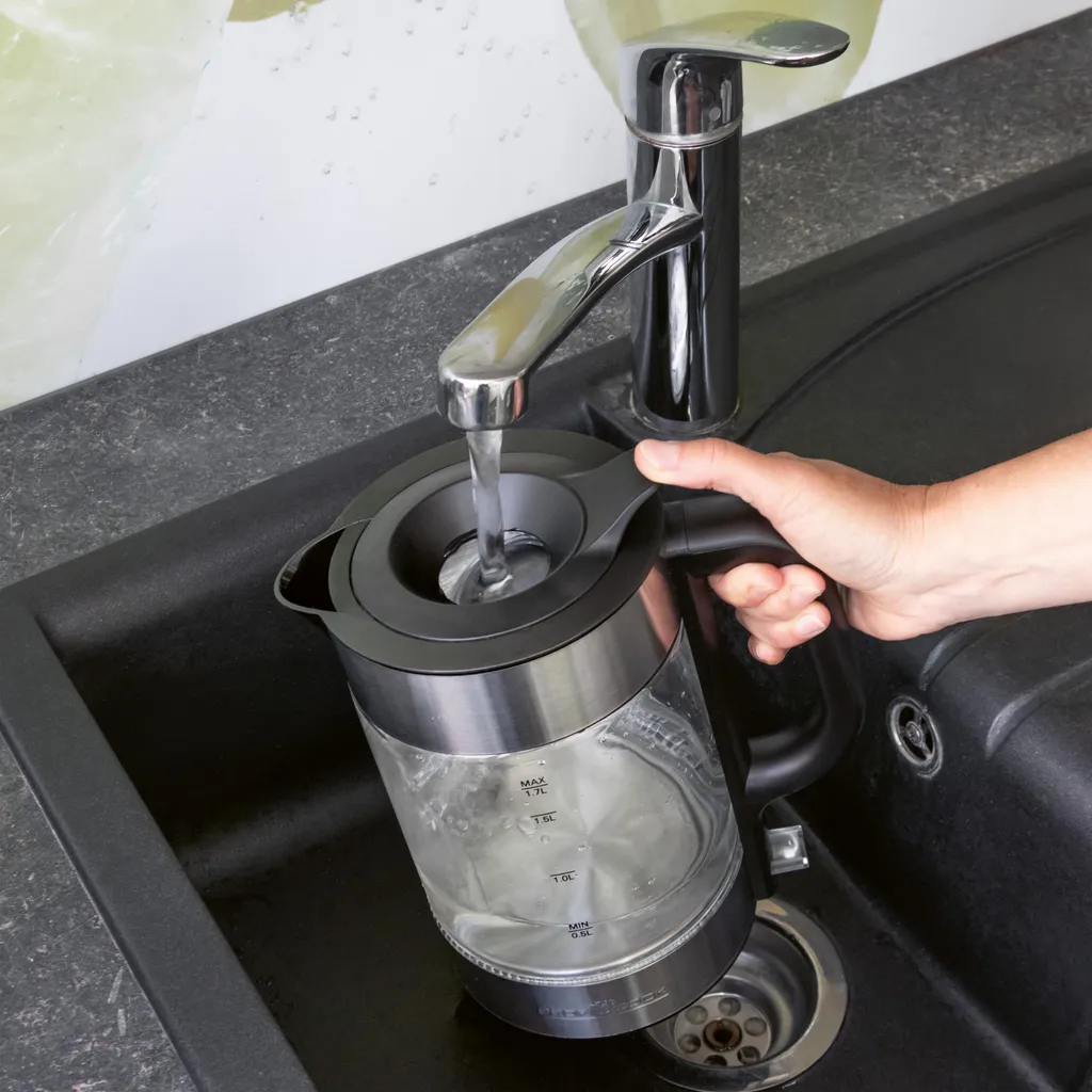 Bouilloire électrique design en verre 1,7L Profi Cook PC-WKS 1322 - 9
