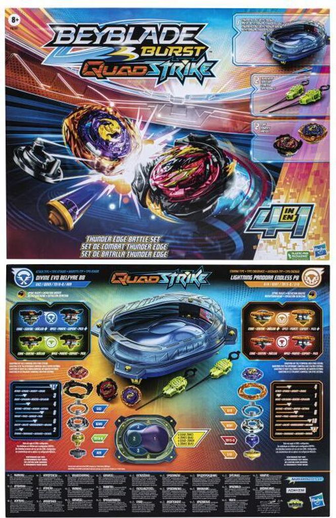 Beyblade QS Thunder Edge Battle Set Produktbild 7