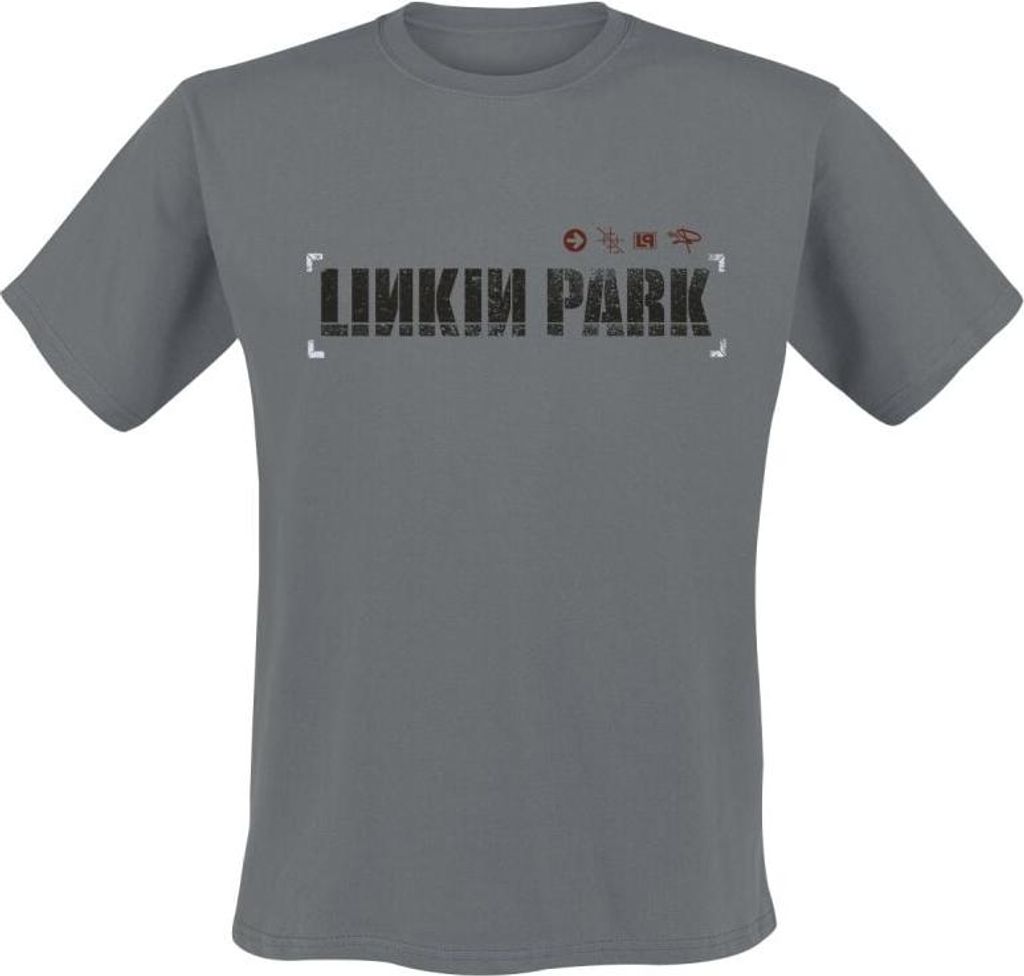 Linkin Park T-Shirt Herren Hybrid Theory charcoal XXL