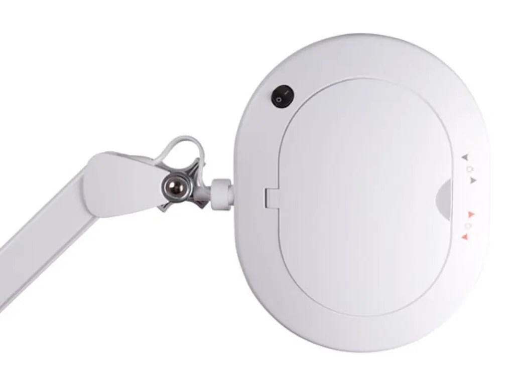 Lampe de bureau loupe LED 5 dioptries réglable blanc chaud et froid - 3