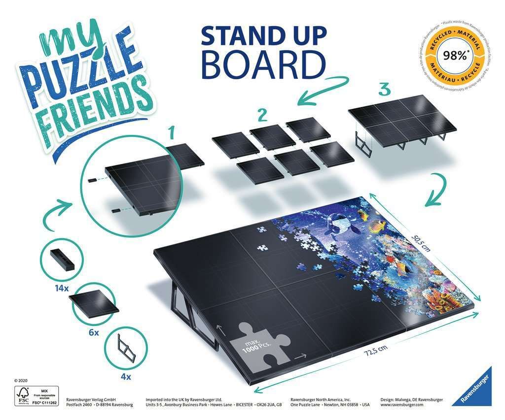 RAVENSBURGER Puzzle Stand Up Board skládací Kaufland.cz