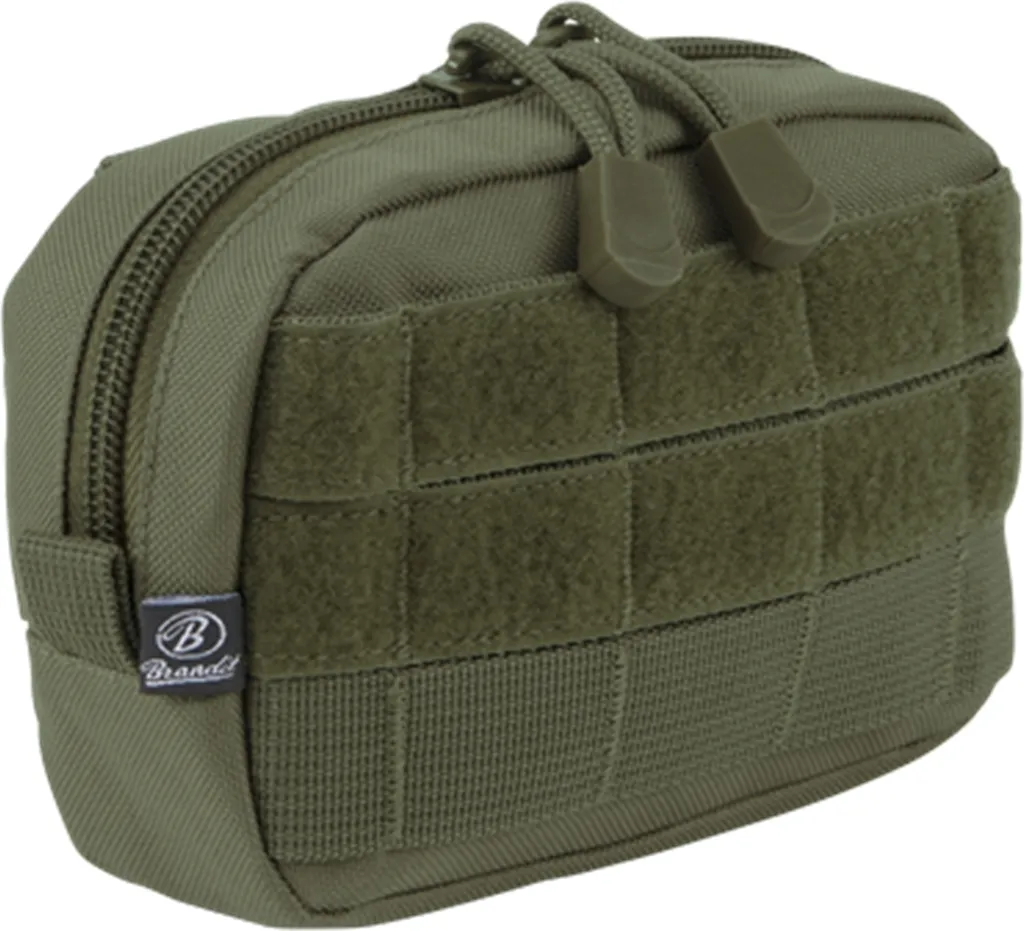 Brandit Pouch Compact Oliva: Organizza il tuo Kit di Sopravvivenza Urbano