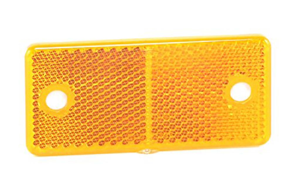 Hella Reflektor-Hintergrundbeleuchtung 44x94 gelb PVC-geh.m.2bef.schr.