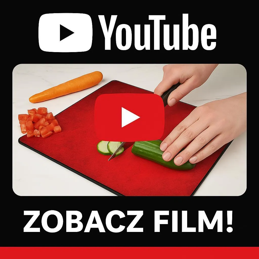 Tagliere Vetro Professionale 30x22 Foliage Viola | Piastra Multiglass - 18