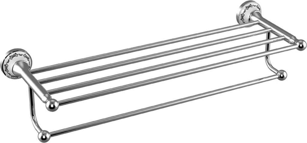 PaulGurkes Handtuchhalter Nostalgie Badablage Retro Kleiderstange Bad-Ablage