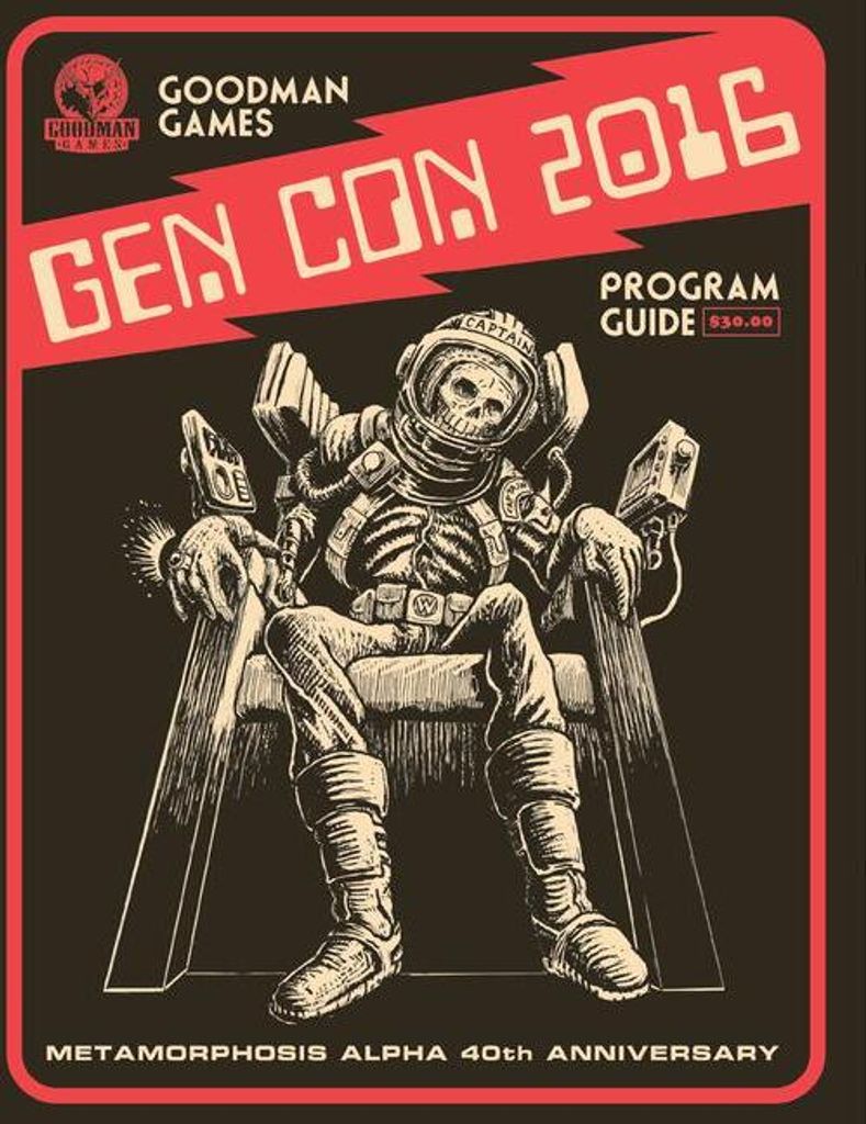 Goodman, J: Gen Con 2016 Program Guide