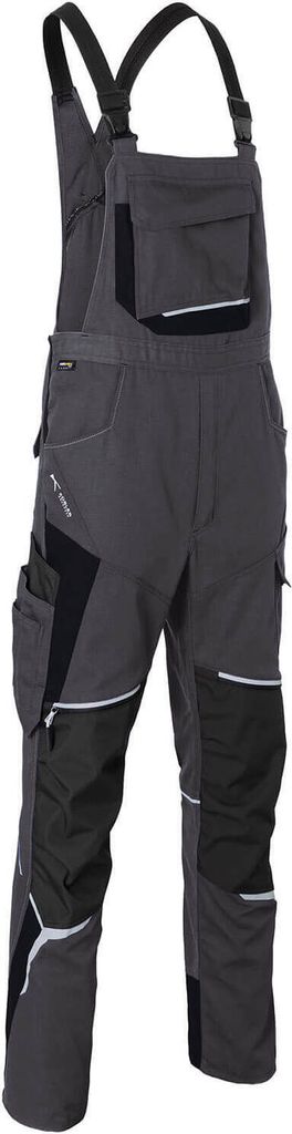 Kübler Bodyforce Latzhose anthrazit/schwarz Gr. 27