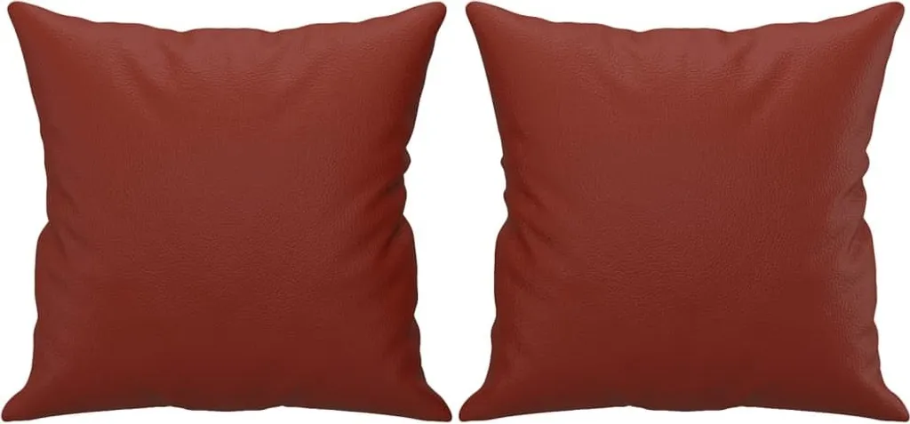 Coussin décoratif rouge vin 40x40 pour rénover votre décoration salon