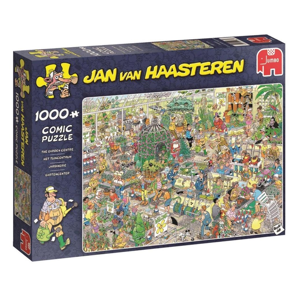 Jan van Haasteren - Das Gartencenter - 1000 Teile Puzzle Produktbild 