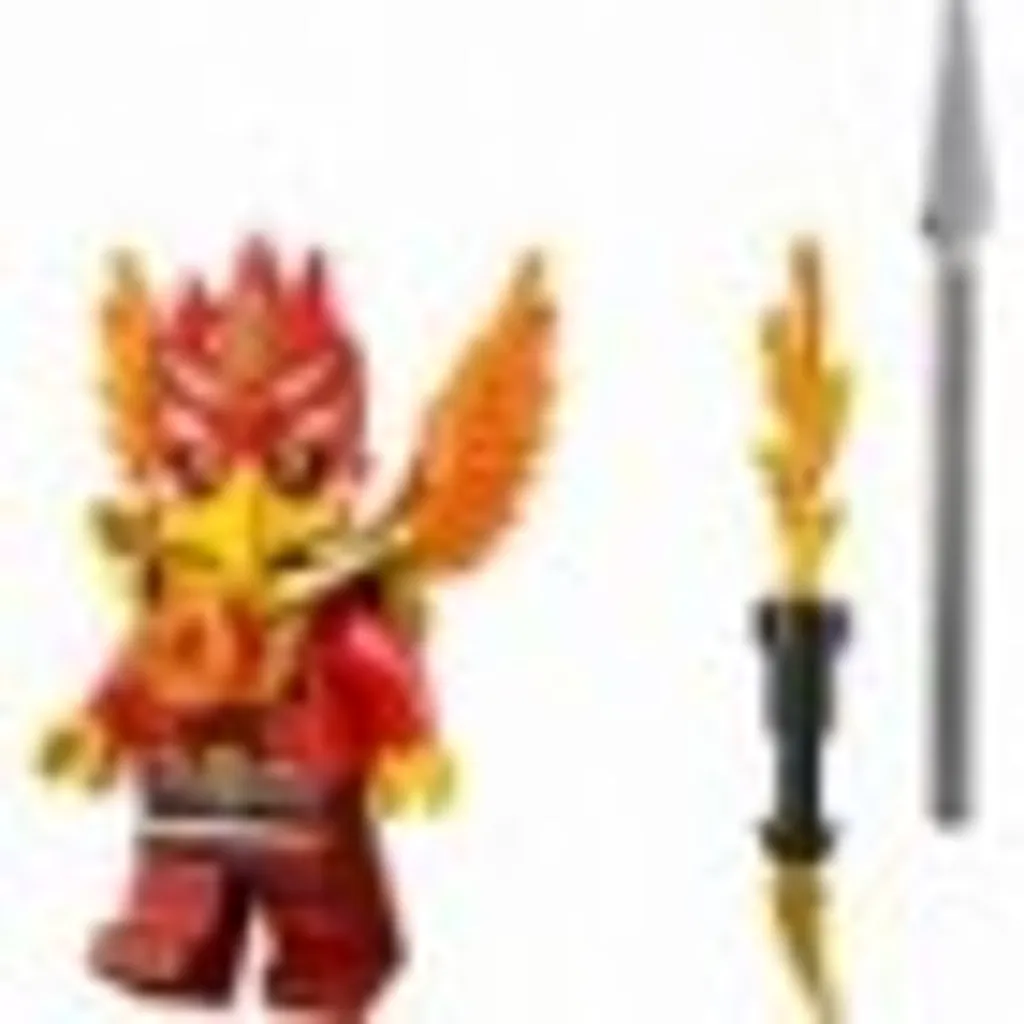 Jeu de Construction LEGO Chima Caverne de Feu avec Figurine Vautour