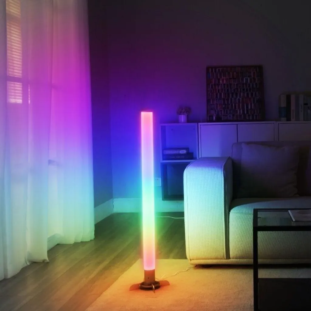 Lampe de Salon WiFi RGBW 90cm 22W - Éclairage Personnalisable et Design