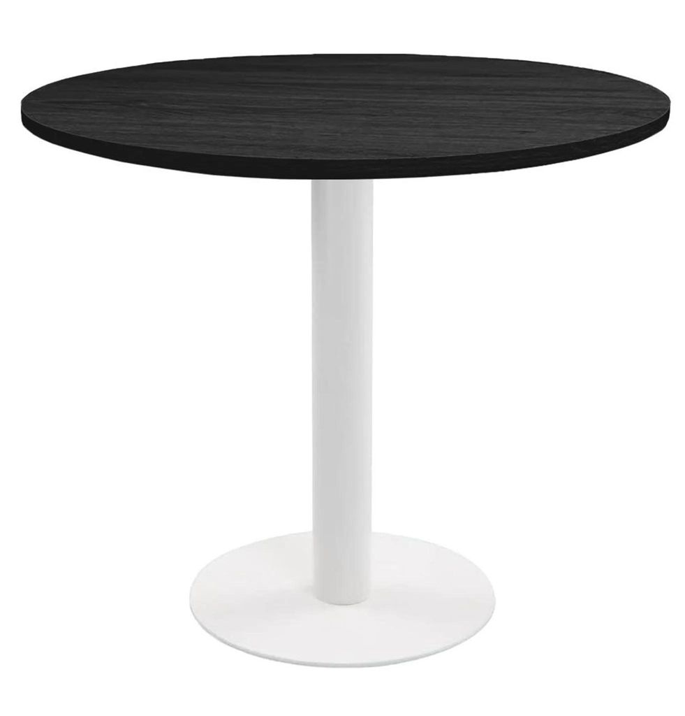Okrúhly jedálenský stôl VICTORY 70 cm – čierny a biely Obrázok produktu 