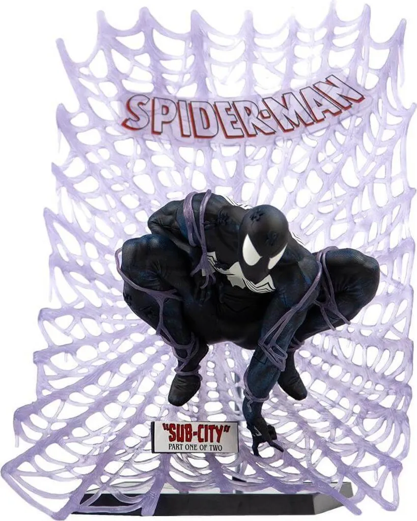 Spider-Man Black Suit McFarlane 14832CHASE : La Figurine Marvel Ultime