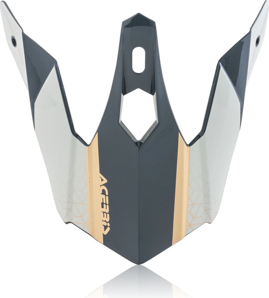 Acerbis Steel Kinder/Eclipse Helmschirm Farbe: Grau/Gold