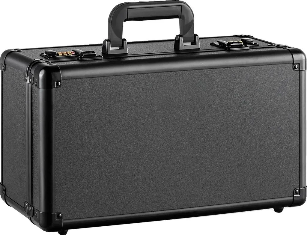 Valise de transport pour cartes avec mousses de séparation et code 108