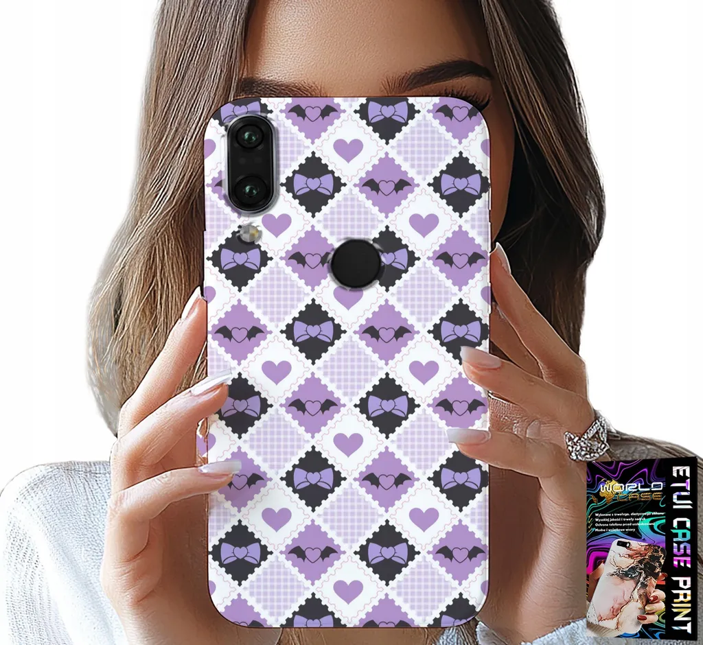 Custodia Per Huawei Y7 2019 - Fiocco Di Cuori Di Moda + Vetro