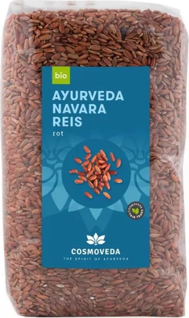 Cosmoveda -  Roter Ayurveda Navara Reis - 500g Produktbild 