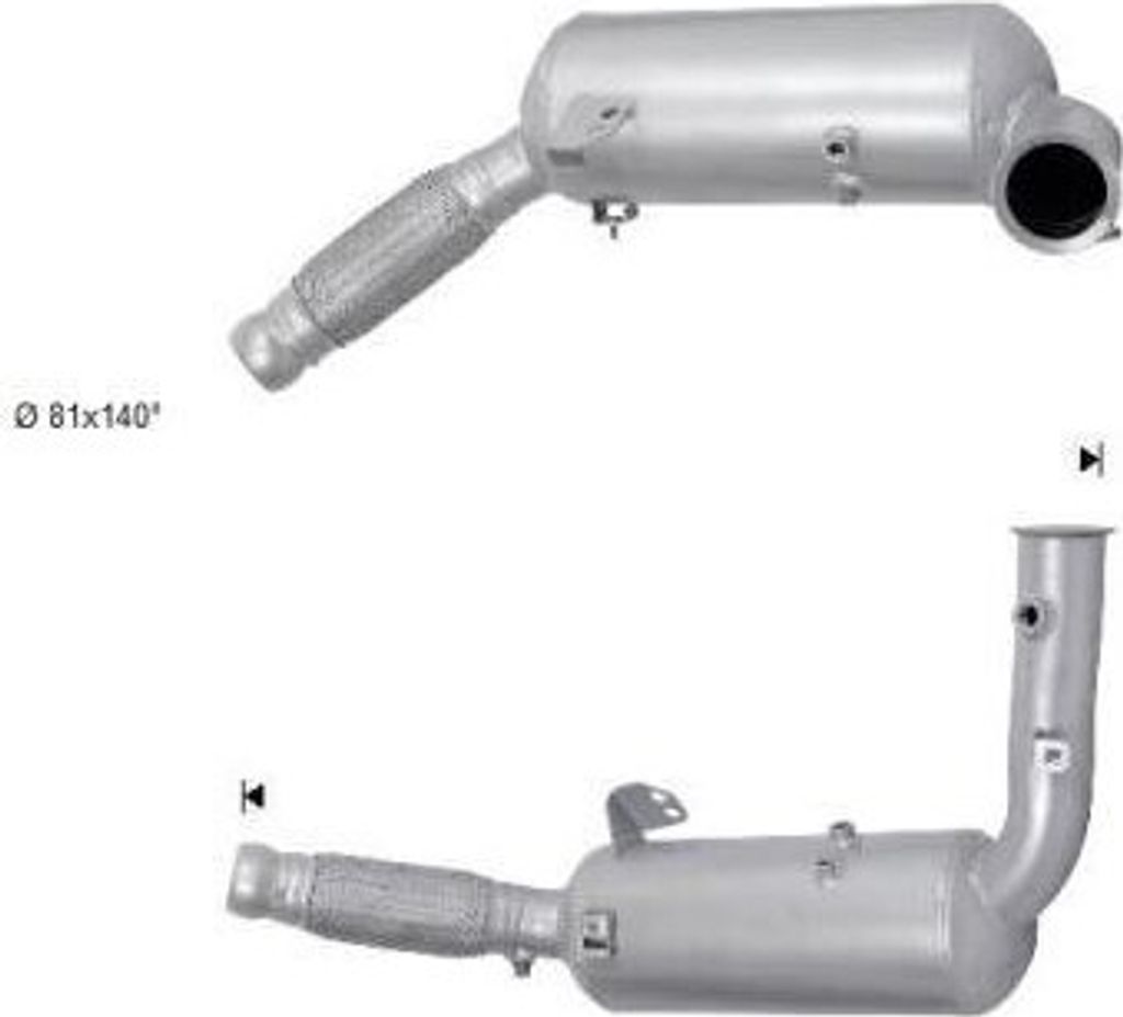 VEGAZ MK-329 Dieselpartikelfilter DPF passend für Produktbild 