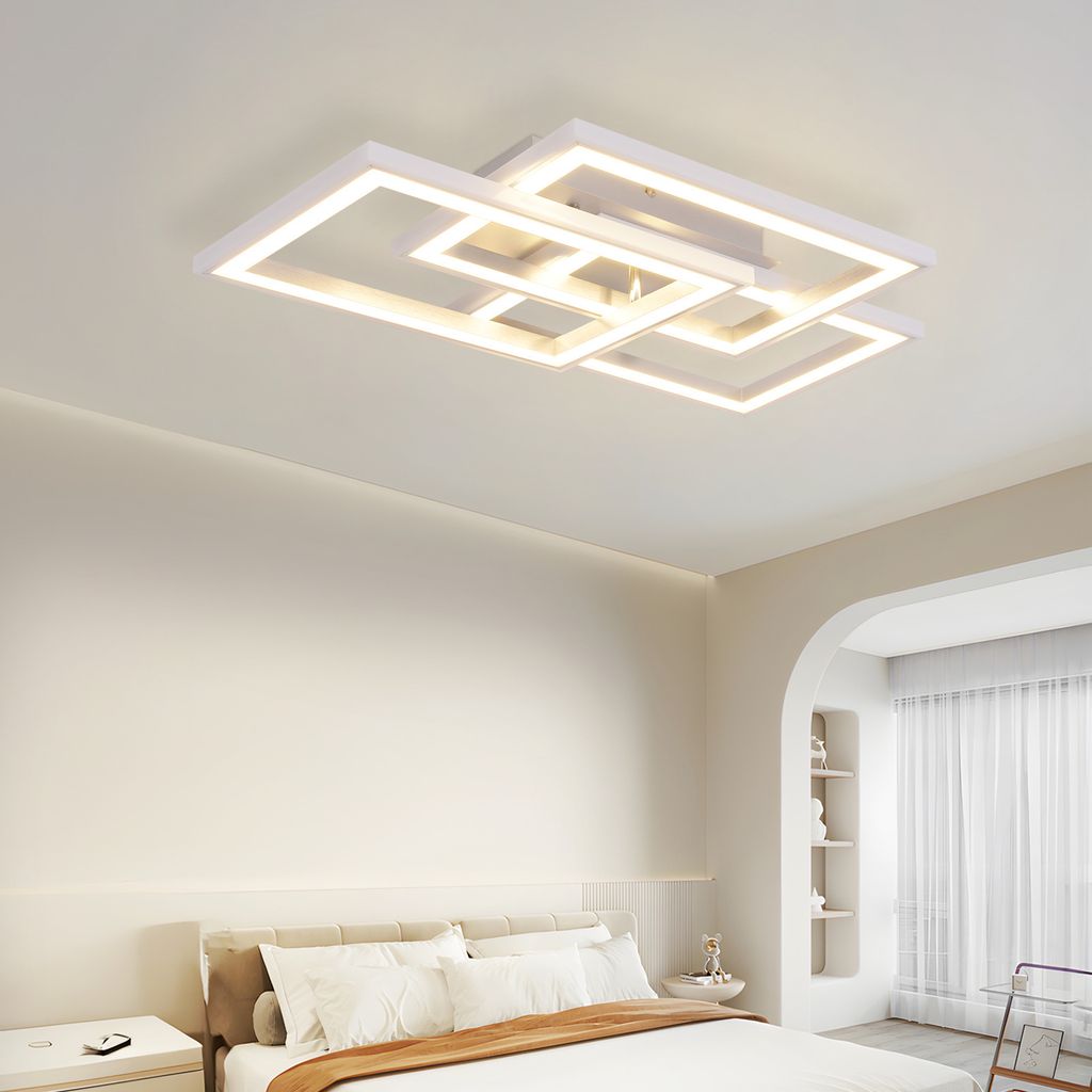 ZMH LED Deckenleuchte Weiß Deckenlampe lampe Dimmbar mit Produktbild 