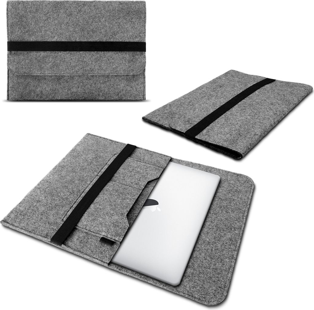 Notebooktasche Laptop Tasche Netbook Sleeve Hülle Filz 15 - 15.6 Zoll Macbook