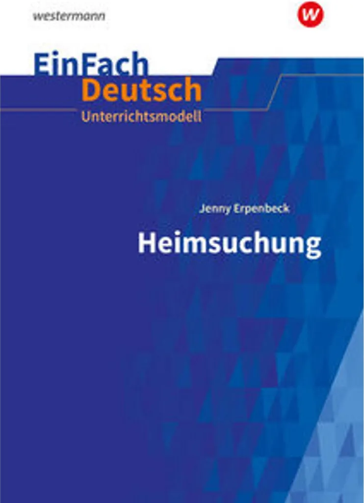 Livre de Modèles d'Enseignement Heimsuchung EinFach Deutsch Oberstufe