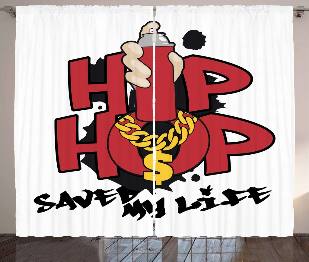 Tenda Hip Hop ABAKUHAUS: Stile Graffiti per un Soggiorno Wow