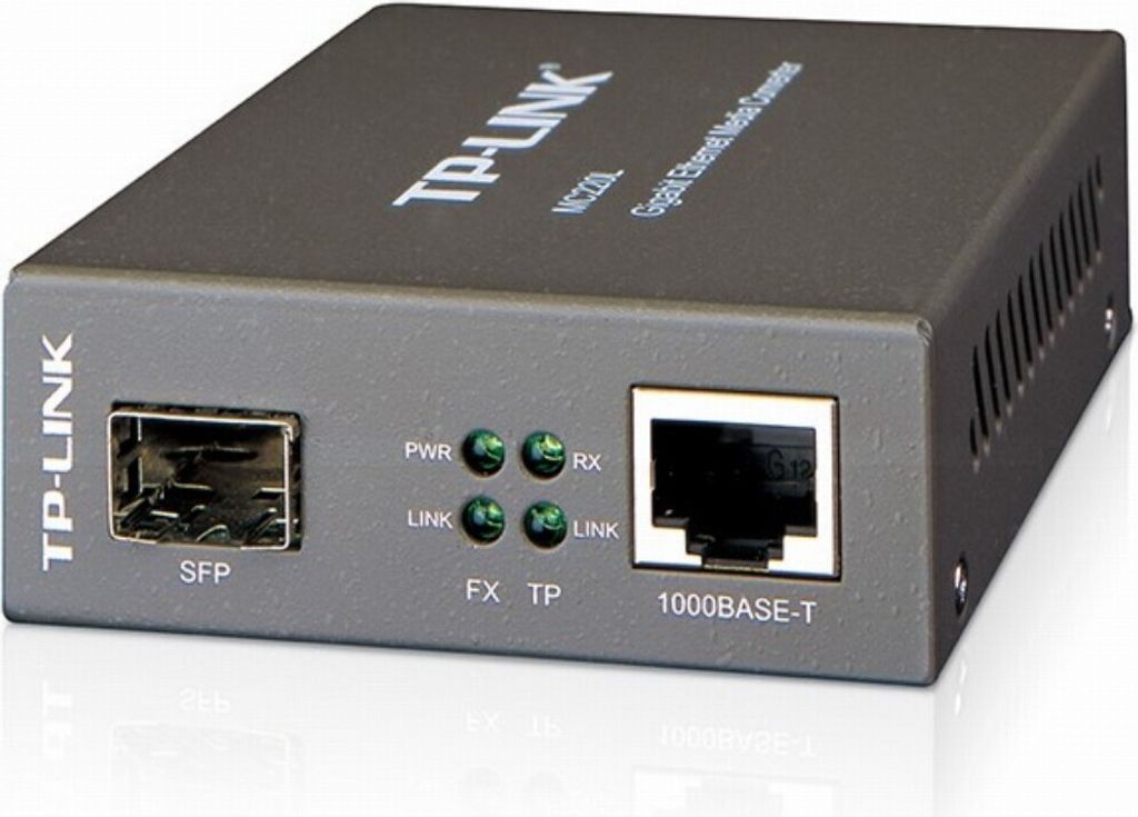 TP-Link Omada Nek MC220L Gigabit Fiber Converter Produktbild 